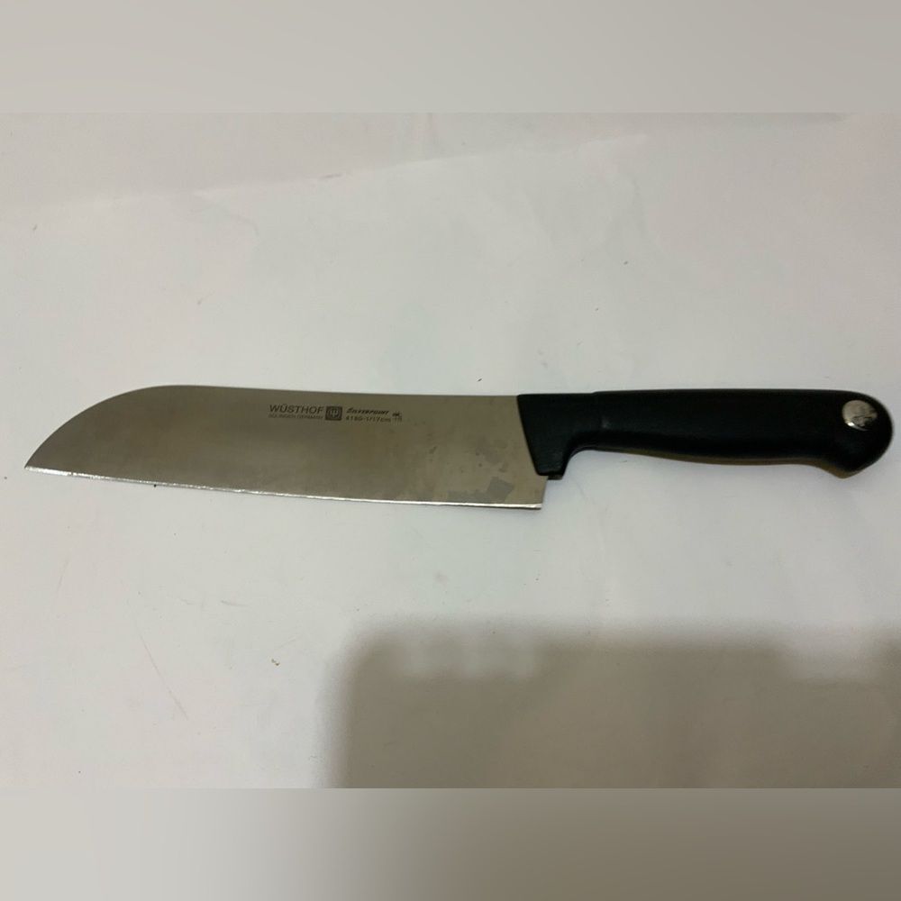 WUSTHOF Silverpoint Solingen Germany  Santoku Knife 4180 17cm